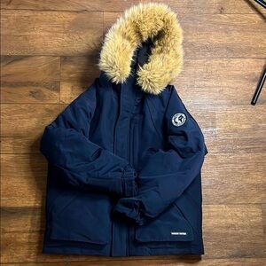 MASOIN WETESR navy winter Jacket size M